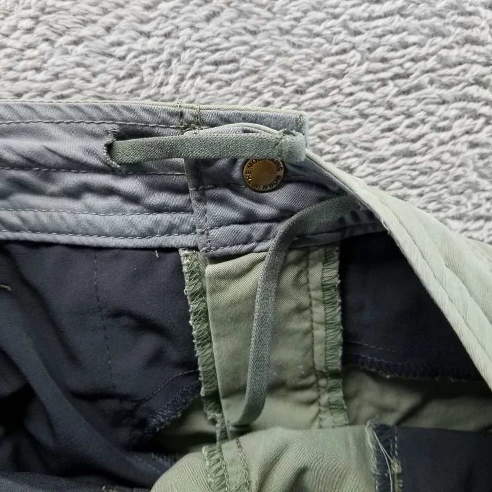 Pantalones Cortos Kuhl Mujer 8 Agujas Verdes 10" Entrepierna Senderismo Aire Libre Elastizados Foto 3 de 4