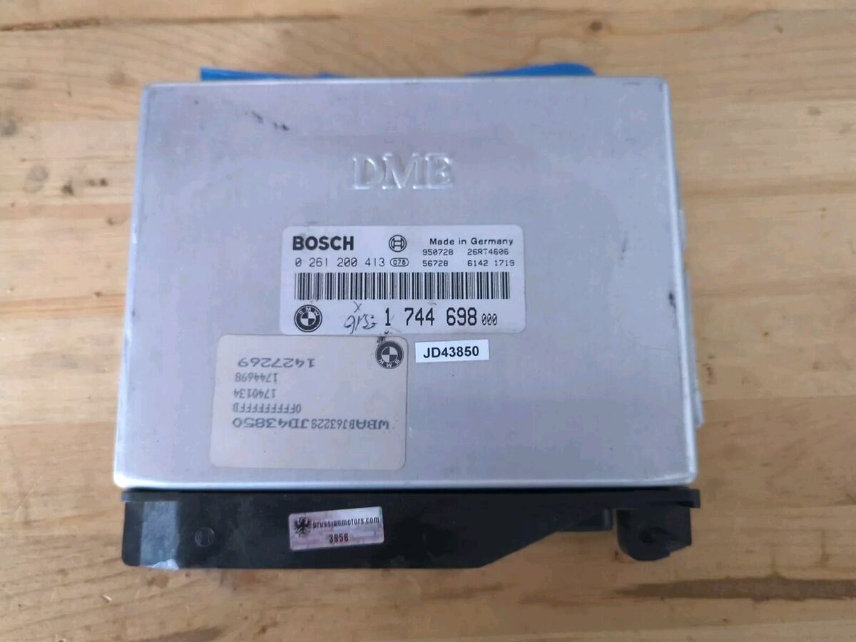 BMW E34 E36 GREY SILVER LABEL 413 DME ECU BOSCH 0 261 200 BMW E34 E36 GREY SILVER LABEL 413 DME ECU BOSCH 0 261 200