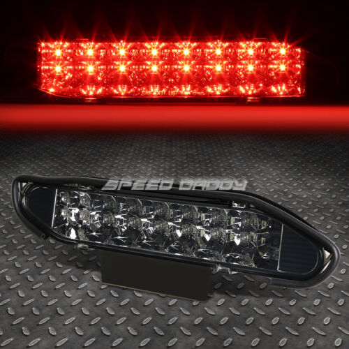 [2-ROW LED]FOR 00-04 NISSAN XTERRA THIRD 3RD TAIL BRAKE LIGHT STOP LAMP SMOKED - 第 1/5 張圖片
