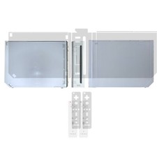 Transparent Clear Skin Sticker Cover For Nintendo Wii Console and 2 Remotes