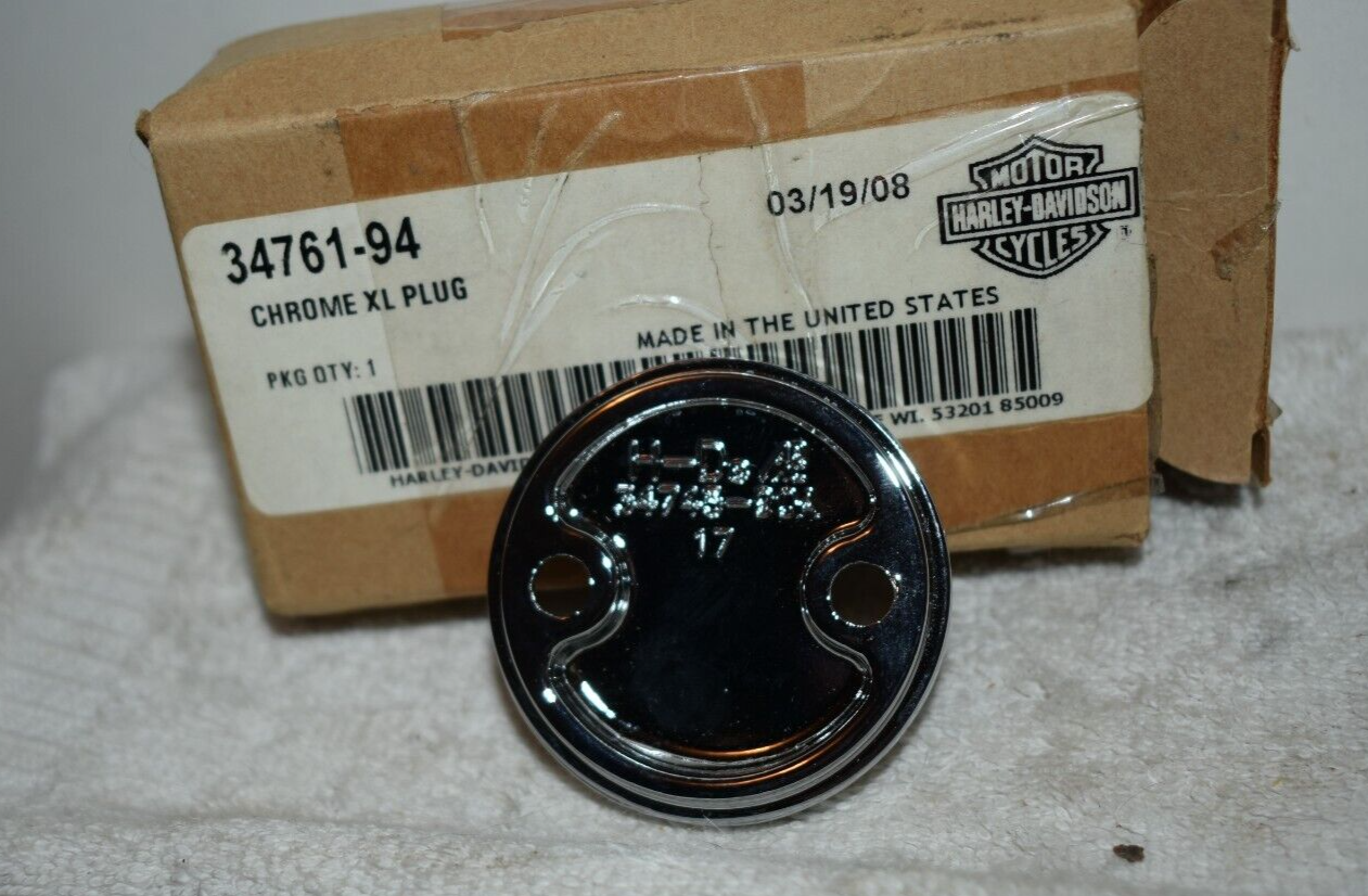 Harley Davidson Sportster Primary Chain Inspection Cover Chrome 34761