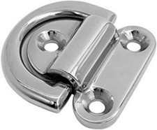 Marine Grade Stainless Steel Folding Pad Eye 5/16"