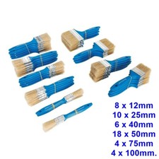 Image of Silverline DISPOSABLE Paint Brushes -Paint Brush -ANY SIZE & QUANTITY / Bulk Buy