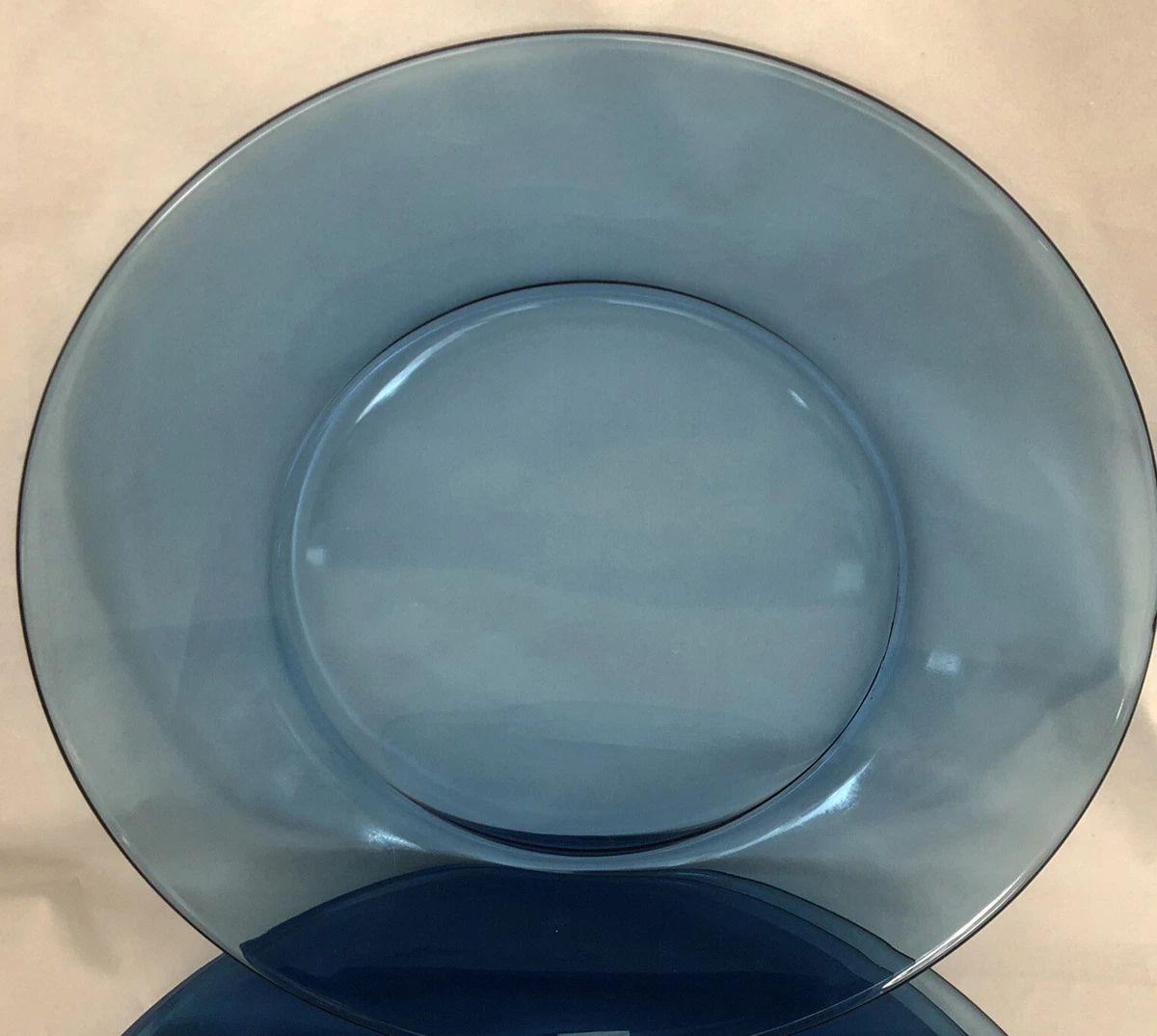 Transparent glass cheap plates