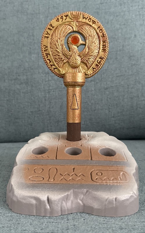 Indiana Jones Adventure Series Raiders of the Lost Ark Staff of Ra Headpiece