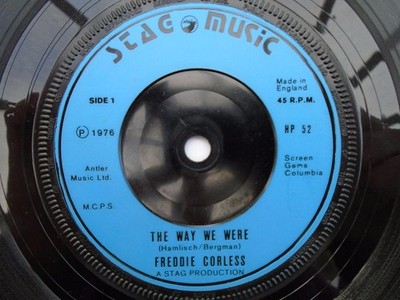 Freddie Corless - Way We Were/You Don't Have To Say You Love Me - Us - N16414z