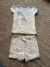 Disney Frozen II "Believe in the Journey" Elsa top and shorts pajama set