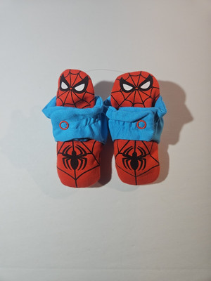 Marvel Spidey Infant Boys Snap Bootie Size S 0-3 Months Ro + Me By ROBEEZ