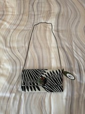 NEW Mary Frances Art Deco Beaded Clutch Shoulder Bag Black Onyx  Other Stones