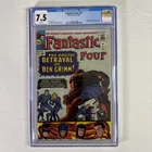Vintage FANTASTIC FOUR # 41 8/65 MARVEL COMIC BOOK CGC UNIVERSAL GRADED 7.5.