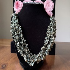 7-Strand Freshwater Pearl Statement Necklace ...