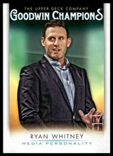 Ryan Whitney 2021 Upper Deck Goodwin Champions #38 Spittin' Chiclets Podcast