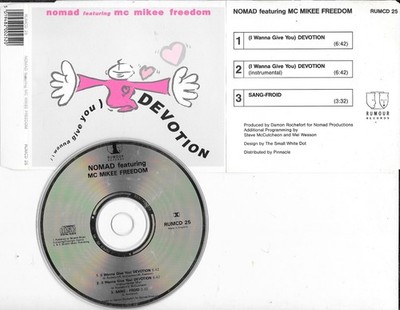 NOMAD - devotion - PAPERSLEEVE - CD - 3 tracks