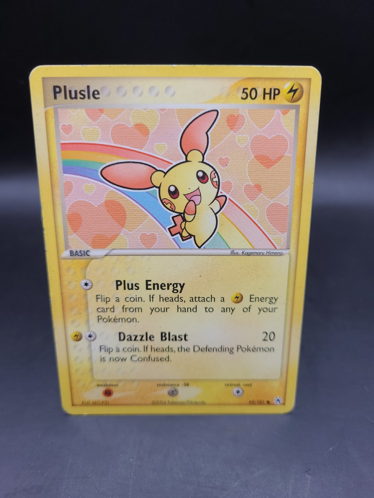 Pokemon 2004 Plusle 69/101 Hidden Legends Common TCG Card Rare HP