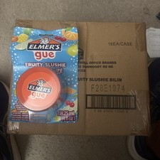 Elmer's Gue Fruity Slushie 4 Fl. Oz Slime Set, Non-Toxic, 16 pack per case