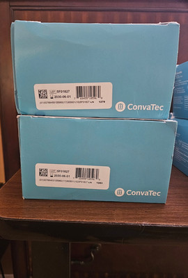 NIB (2) Convatec 411802 Sur Fit Natura Skin Barrier Moldable 1 3/4'' 45mm Ex 6/30