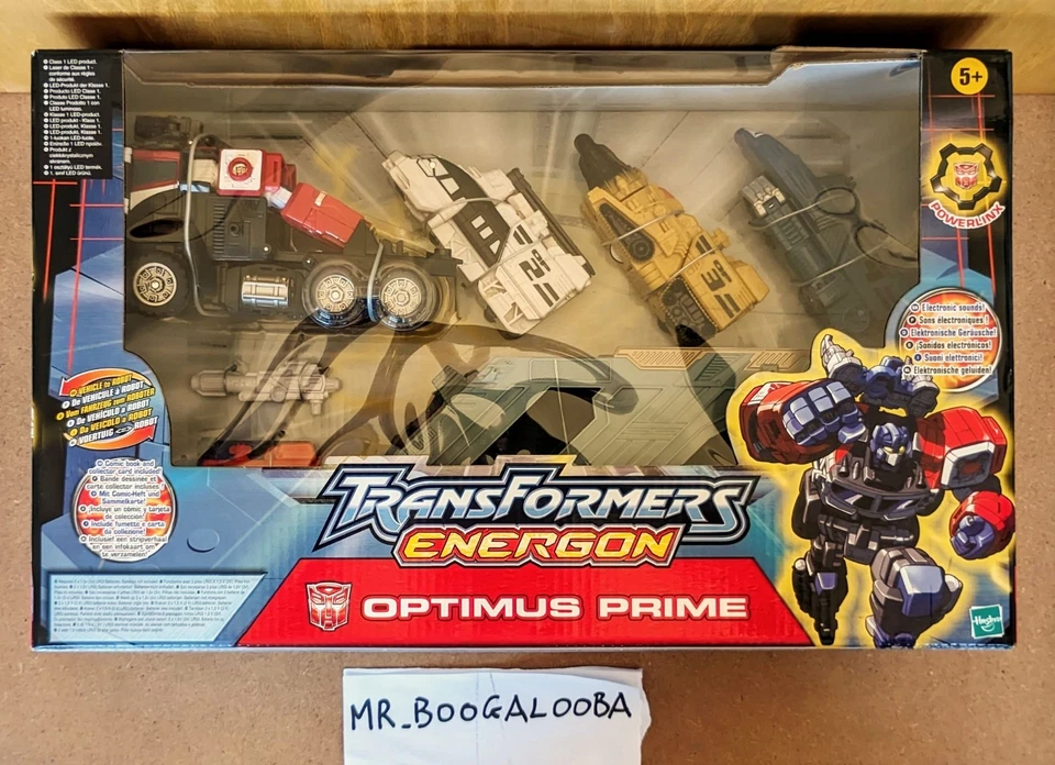 Transformers Energon Leader Class Optimus Prime MISB 2003 - Imagen 2 de 4