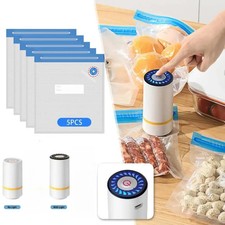 Kit Sachets Zip Refermables Sous Vide Plastique Alimentaires Différentes Tailles