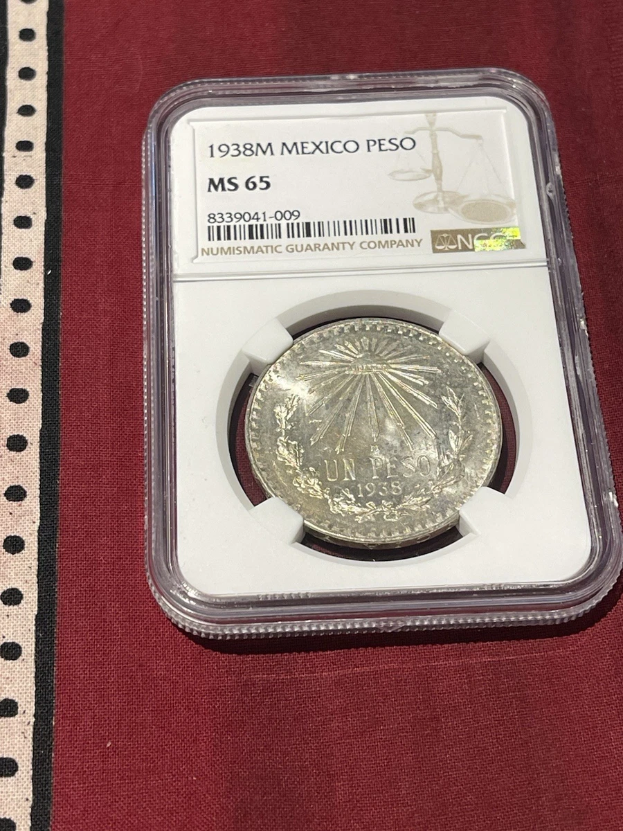 1 Peso 1938 Year Silver Mexican Coins (1905-Now) for sale | eBay