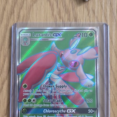 Pokémon TCG Lurantis GX Holo Karte Englisch Phase 1 210 KP Pflanze