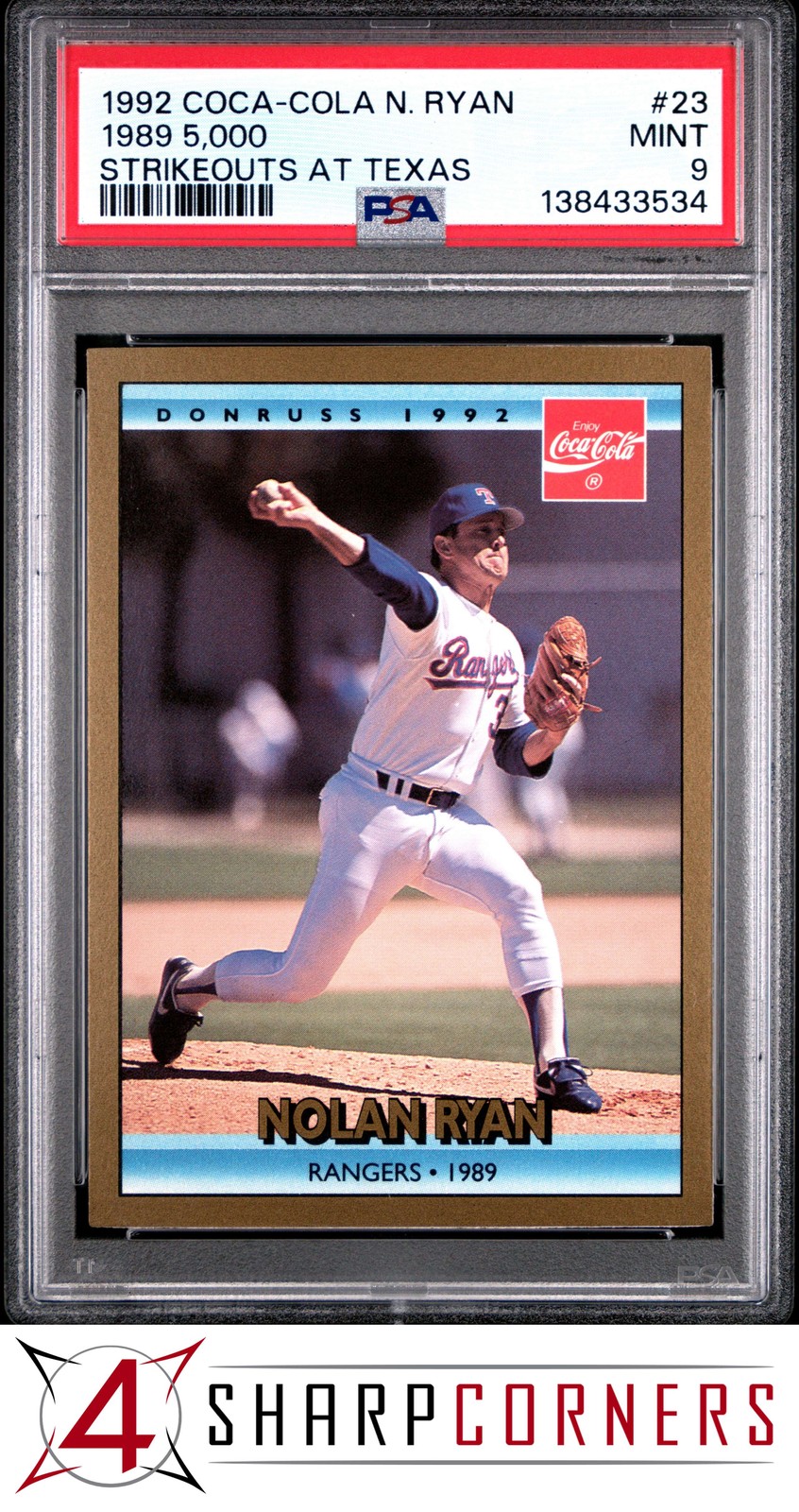 1992 N.Ryan #23 Nolan Ryan front
