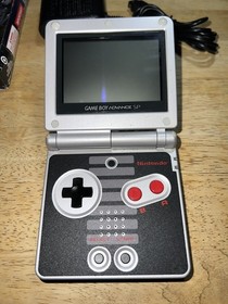 Game Boy Advance SP Classic NES Edition, Original Shell + Spirits & Spells W/Box