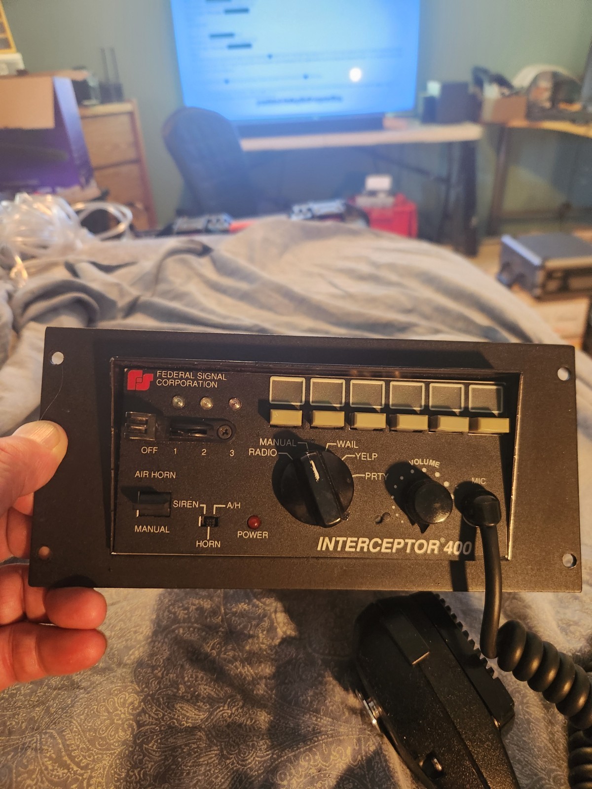 Federal Signal INTERCEPTOR 400 (USED) AS PARTS.