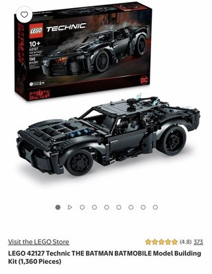 LEGO Technic The Batman Movie Batmobile 42127, GENUINE, RETIRED  NEW!