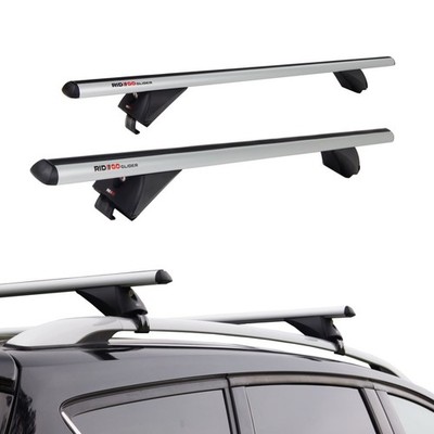 RIDIGO - Alu Dachträger für - HYUNDAI Tucson 1 I JM - 04-09 Offene Dachreling