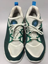 Nike Free Huarache Light Size 15  Air Retro Vintage Neutral Gray and Teal