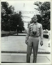 1967 Press Photo Actor Jim Nabors as Gomer in "Gomer Pyle" comedy series