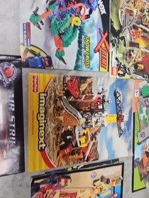 Lot Of Manuals Lego 8759 K'nex 11036 Mega Blocs 9816 9167 9708 Imaginext 81837 