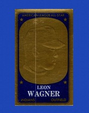 1965 Topps Embossed Set-Break # 31 Leon Wagner EX-EXMINT *GMCARDS*