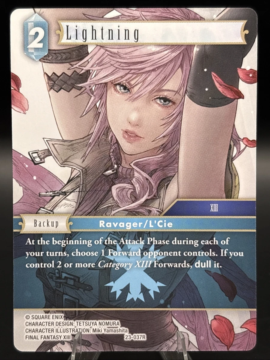 Square Enix Individual Collectible Card Game Cards for sale - eBay
