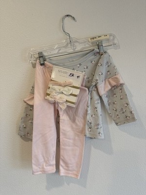 Shabby Chic Baby Girl's Designer Outfit Set, Size 18-24 Months