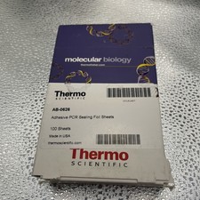 Thermo Scientific Adhesive PCR Plate Foils AB0626 (100 Sheets)