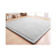 Loartee Nursery Rug Coral Velvet Crawling Rugs Mat Area Rugs Play C... Fast Ship