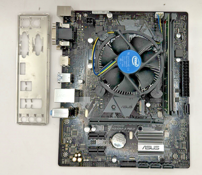 Asus Prime H310M-A R2.0 Motherboard Intel i5-9400 8GB DDR4 IO
