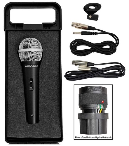 Amplificador/mezclador Bluetooth de karaoke 1000 W + (2) altavoces de techo negros + (2) micrófonos - Imagen 7 de 12