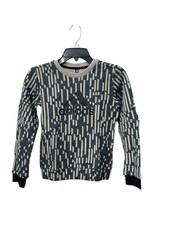 Adidas Kids X Lego Blocks Gray Crew Neck Sweatshirt GU1863 Size Medium 11-12 