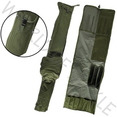 NGT Rod & Reel Holdall Quickfish 3 + 3 Made Up 12ft Bag Case Carp Coarse Fishing