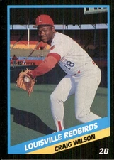 Craig Wilson 1988 CMC Louisville Redbirds #15 RC FREE SHIPPING AutographDen