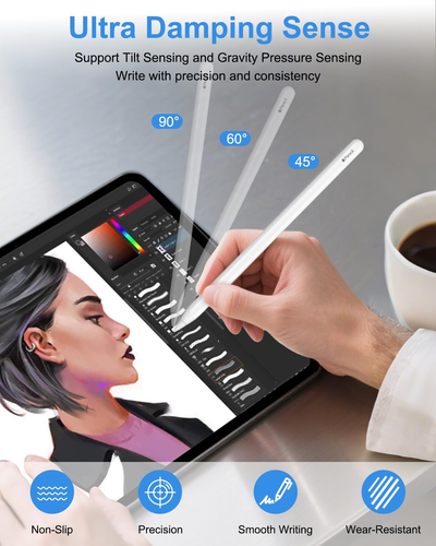 Replacement Tips for Apple Pencil Pro/2Nd Gen/1St Gen/Usb C, 6 Pack Apple Pencil - Picture 5 of 12