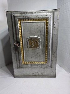 Antique Home Comfort Bread and Cake Cabinet Original Label Farmhouse