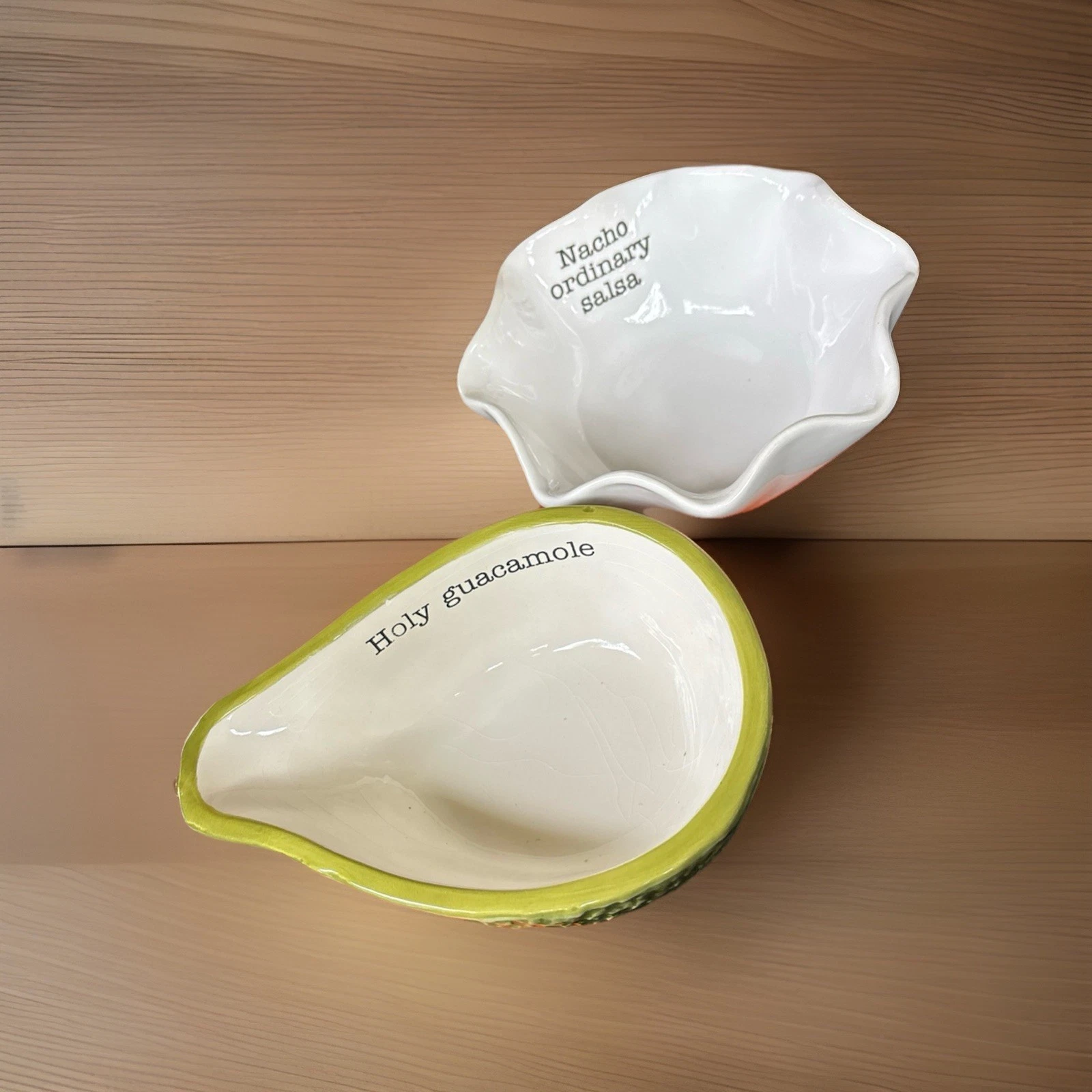 Nacho Ordinary Salsa And Holy Guacamole Two Piece Mud Pie Dishes from Dillards
Opens in a new window