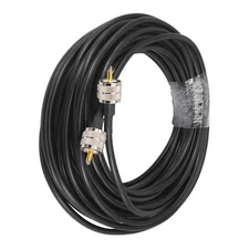 50ft CB Radio Antenna RG58 Coaxial Coax Cable 50Ohm UHF PL-259 Male to Male
