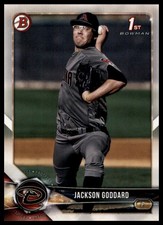 2018 Bowman Draft Jackson Goddard BD-147 1st Arizona Diamondbacks NM