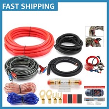 Professional 4 Gauge Amplifier Wiring Kit for Subwoofers Multi-Channel Audio