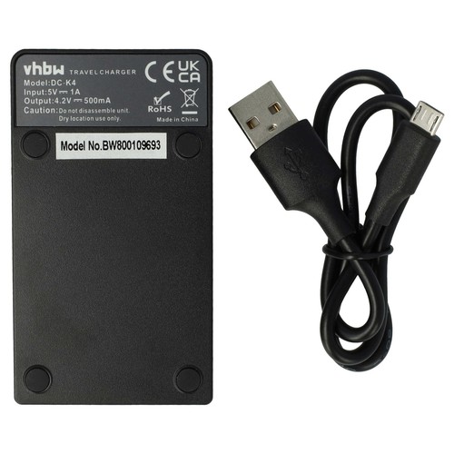USB Battery Charger for Olympus D-780 DM-3 DM-901 DS-2600 DM-7 DM-5 D-715 4.2V - Picture 2 of 9