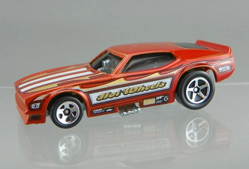 Vintage Hot Wheels 1977 Diecast 1/64 Burnt Orange Ford Mustang Drag Funny Car NM